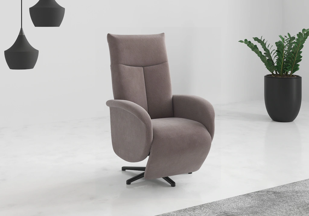 sit&more TV-Sessel "Juma, inkl. Drehfunktion & Kopfteilverstellung", Höhe A günstig online kaufen