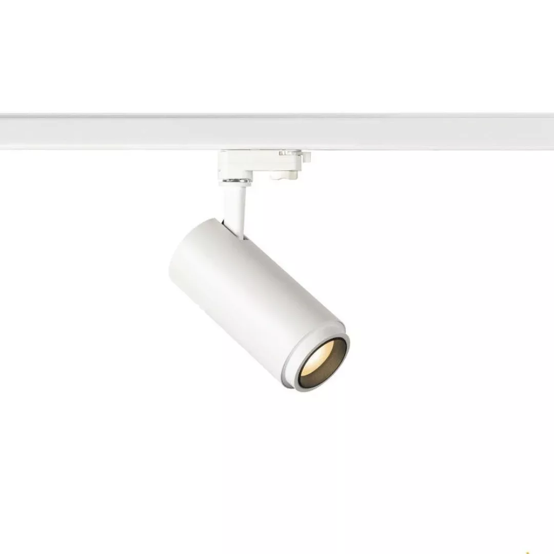 LED 3 Phasen Spot Numinos Zoom in Weiß und Schwarz 20W 1800lm 3000K günstig online kaufen