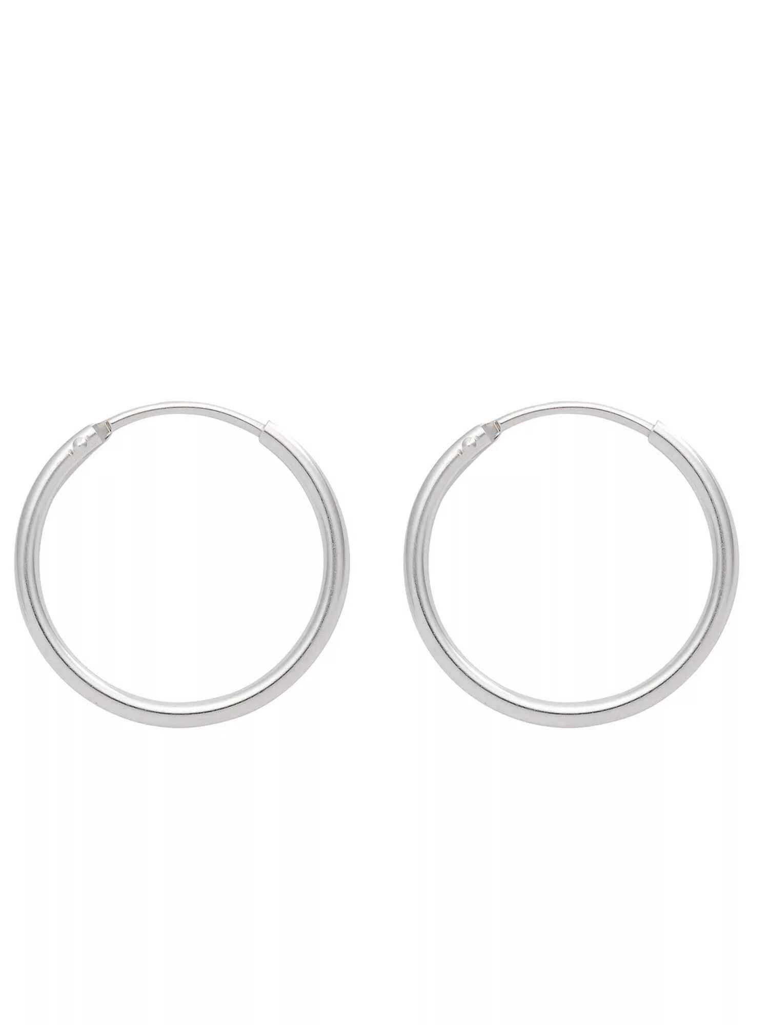 Adelia´s Paar Ohrhänger "925 Silber Ohrringe Creolen Ø 11 mm", Silberschmuc günstig online kaufen
