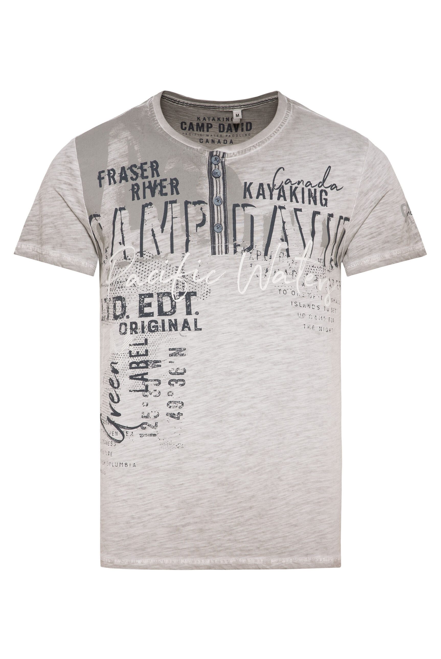 CAMP DAVID Rundhalsshirt, aus Baumwolle günstig online kaufen