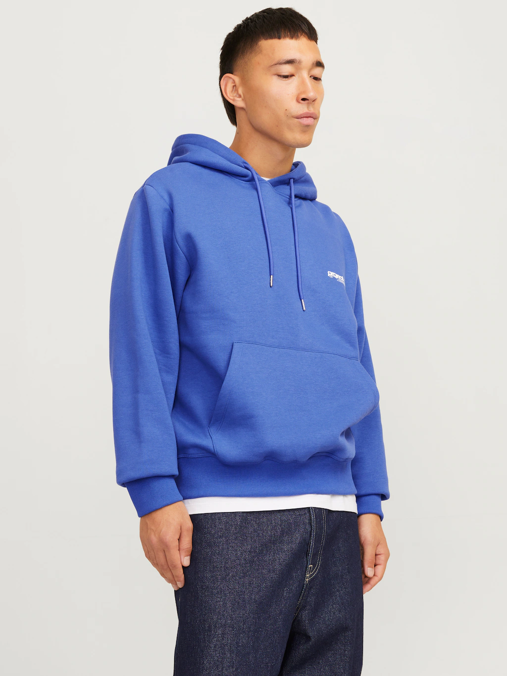 Jack & Jones Herren Hoodie Kapuzenpullover JCOUNION PRINT SWEAT HOOD- Relax günstig online kaufen