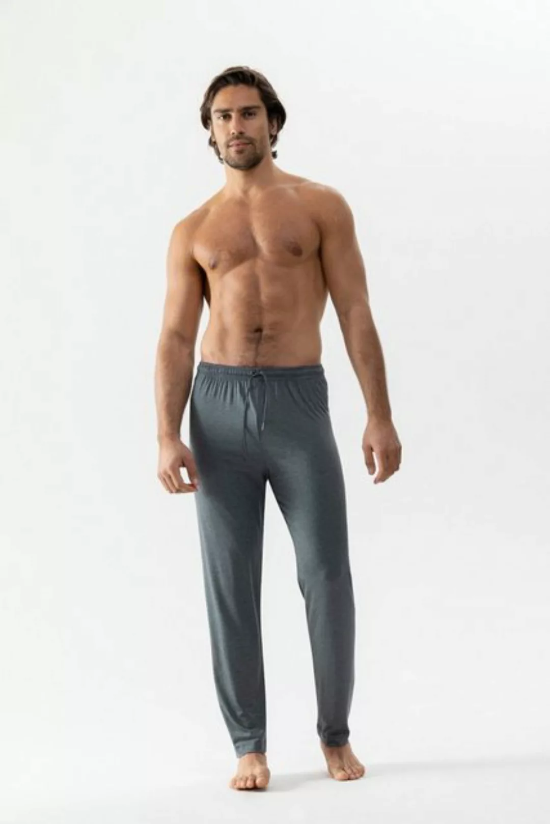 Mey Loungehose Mey Männer Hose lang 65661 quartz melange (1 Stück, 1-tlg., günstig online kaufen