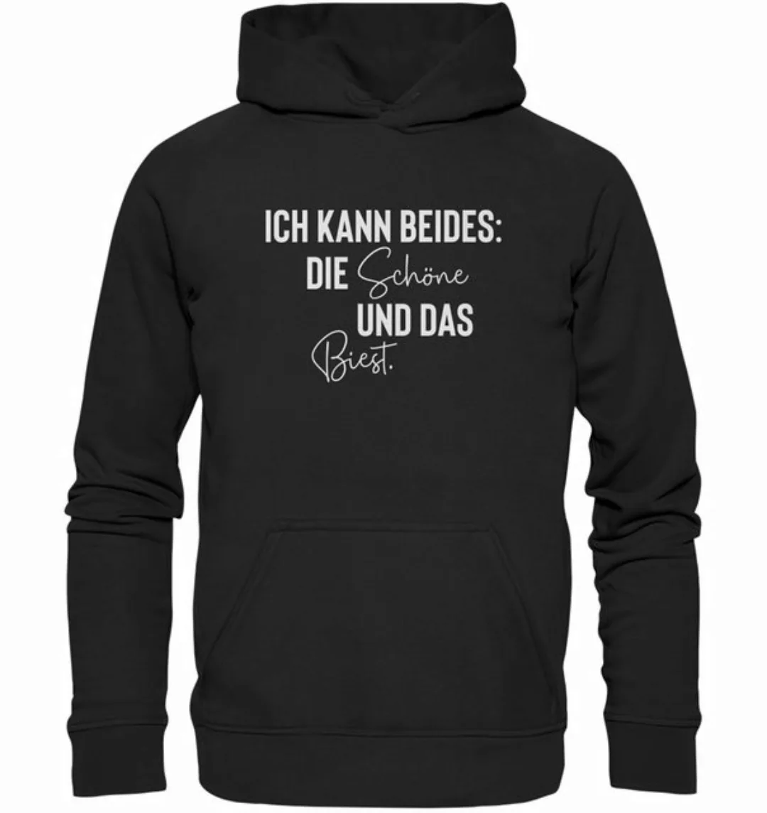 RABUMSEL Hoodie Ich kann beides: Die Schöne und das Biest - Hoodie günstig online kaufen