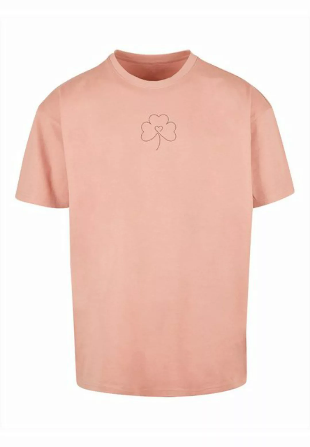 Merchcode T-Shirt Merchcode Herren Spring - Leaf Clover Flower Heavy Oversi günstig online kaufen