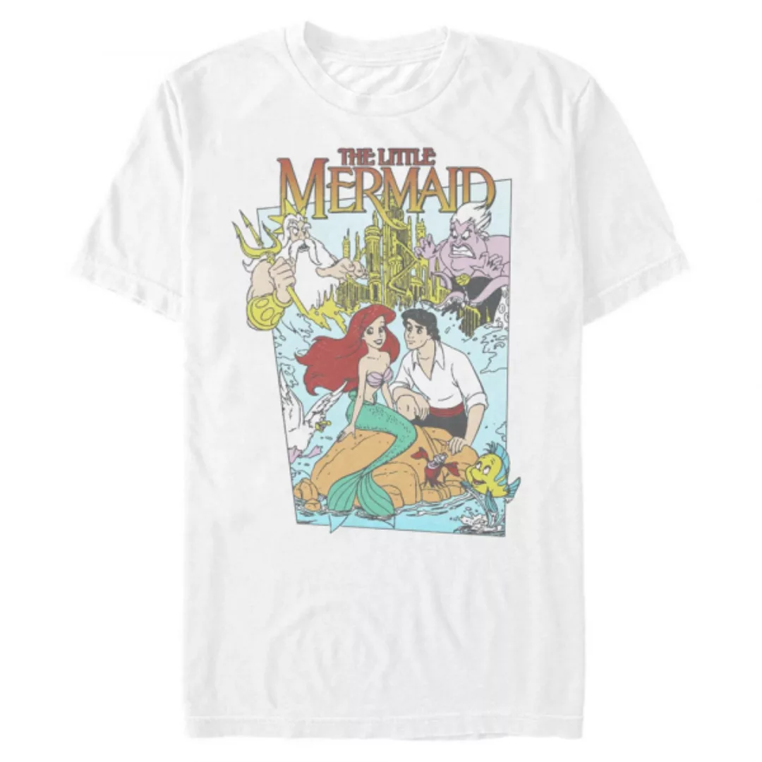 Disney - Arielle die Meerjungfrau - Gruppe Mermaid Cover - Männer T-Shirt günstig online kaufen