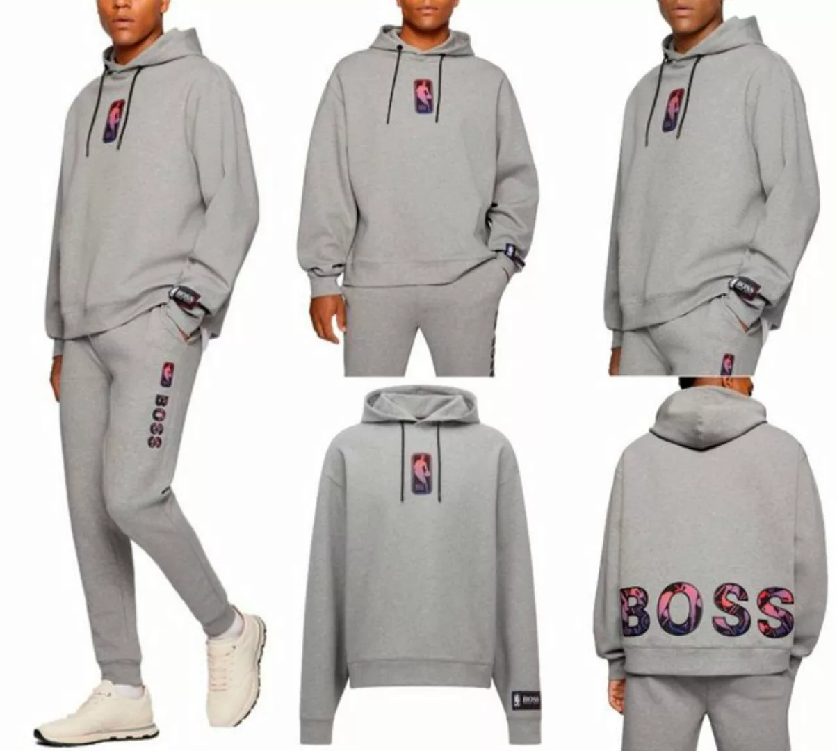 BOSS Sweatshirt BOSS X NBA Hoodie Pullover Sweater Hooded Sweatshirt Hoody günstig online kaufen