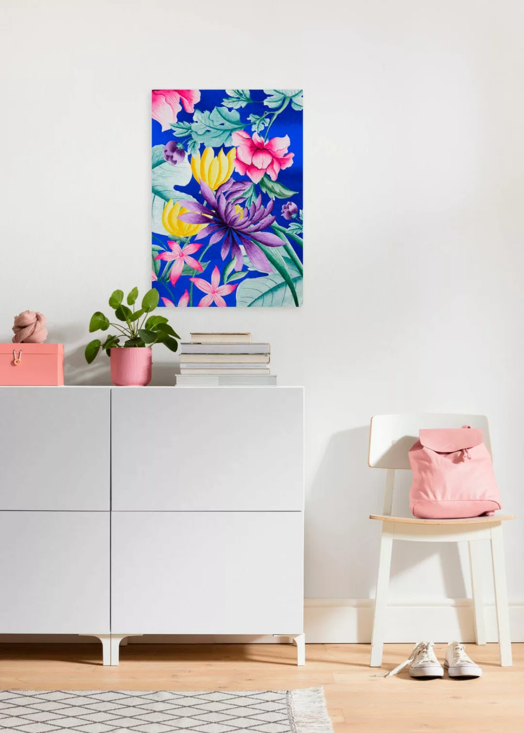 Komar Leinwandbild "Flower Kiss", (1 St.), 40x60 cm (Breite x Höhe), Keilra günstig online kaufen