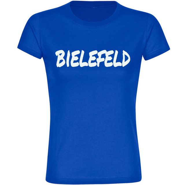 multifanshop T-Shirt Damen Bielefeld - Textmarker - Frauen günstig online kaufen