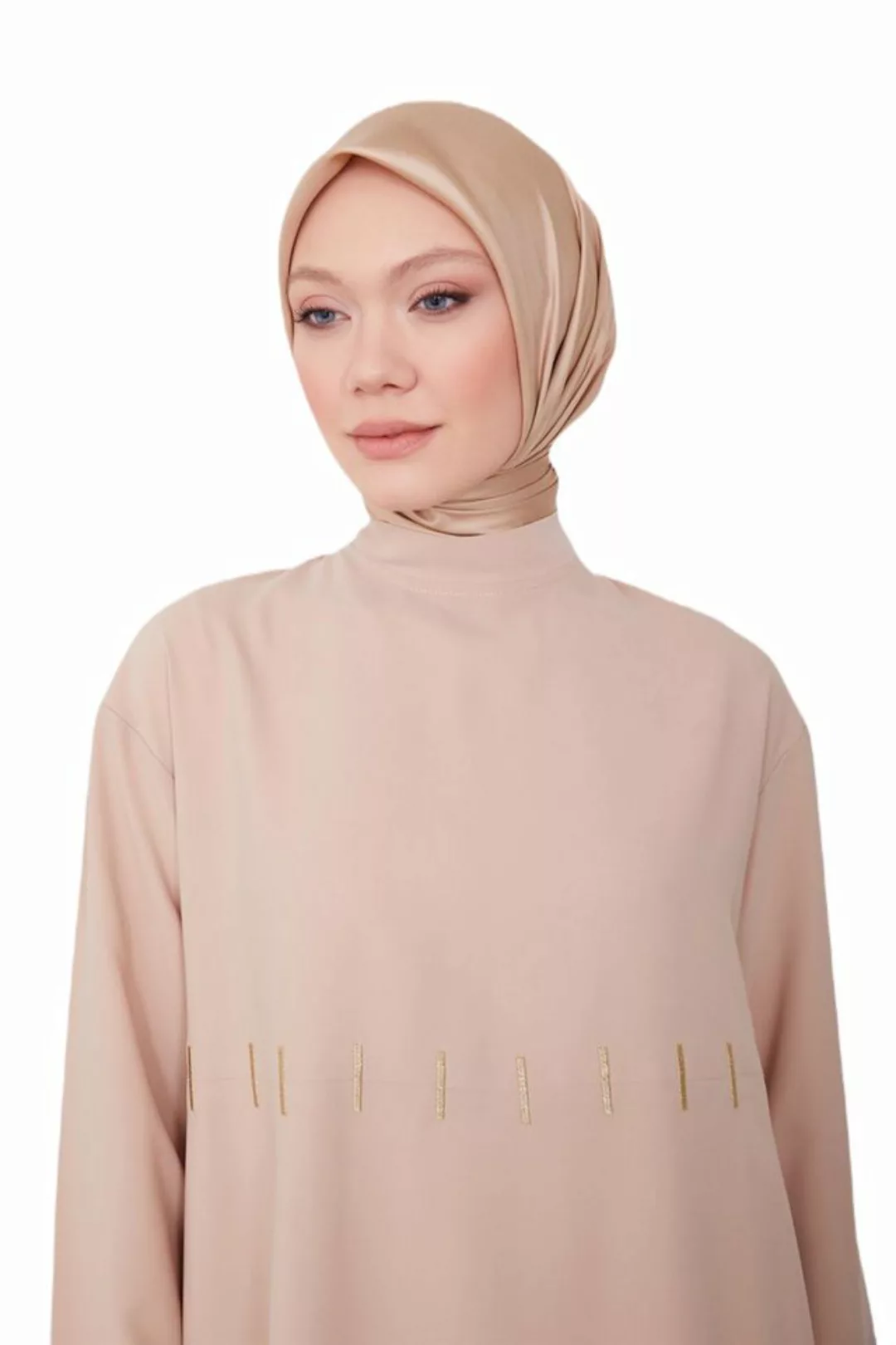 ARMİNE Tunikakleid Armine Tunika Damen, Moderne Polyester Kapuze Langarmshi günstig online kaufen