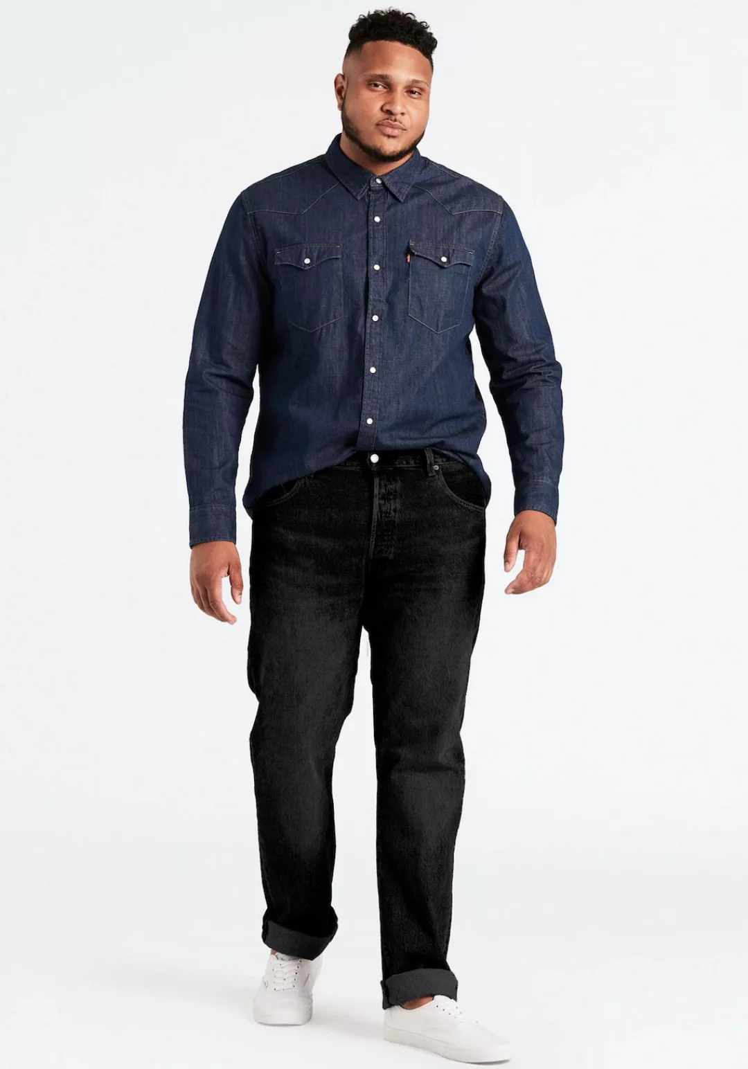 Levis Plus Tapered-fit-Jeans "502 TAPER B&T", mit Stretch günstig online kaufen