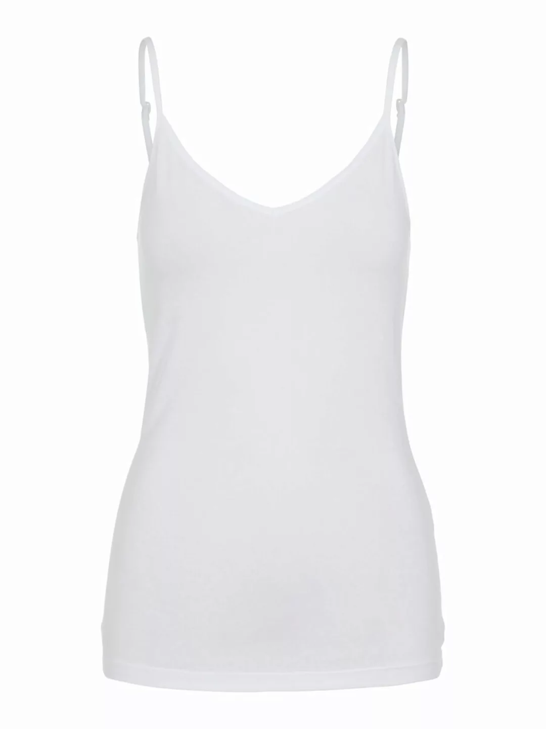 Pieces Sirene Ärmelloses T-shirt L Bright White günstig online kaufen