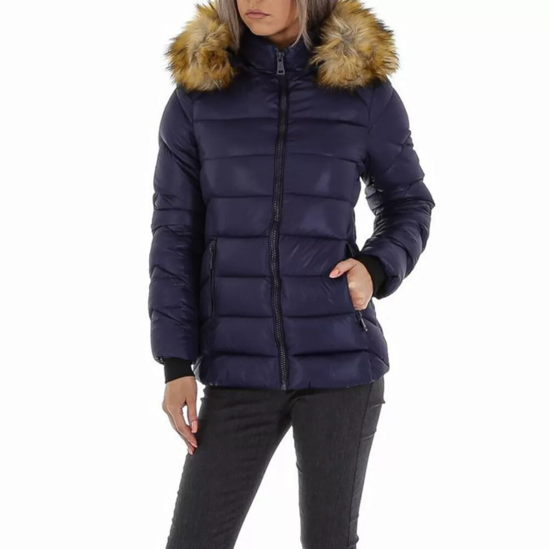 Ital-Design Winterjacke Damen Freizeit (87256503) Kapuze (abnehmbar) Gefütt günstig online kaufen