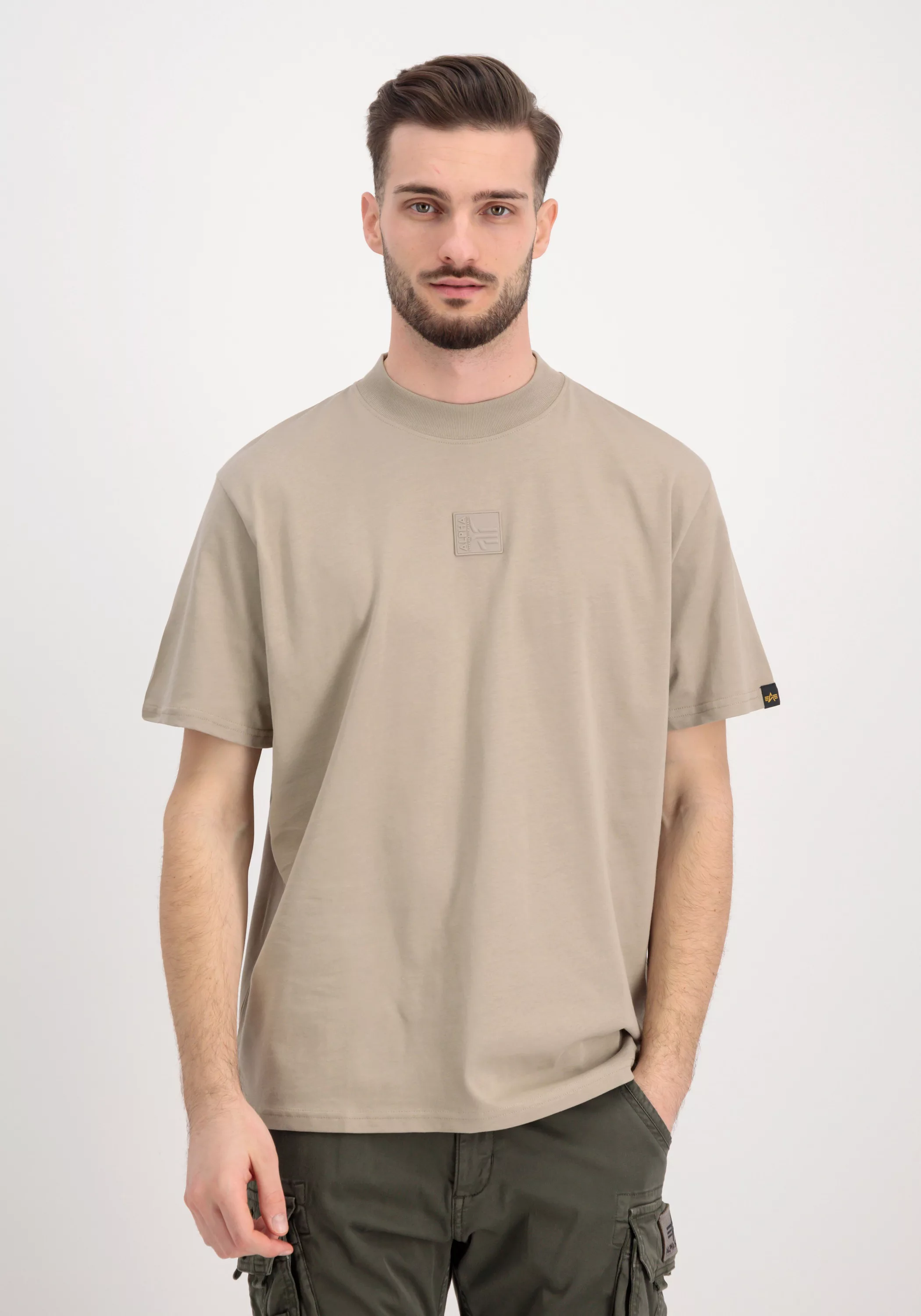 Alpha Industries T-Shirt "Alpha Industries Men - T-Shirts Label T-Shirt HC" günstig online kaufen