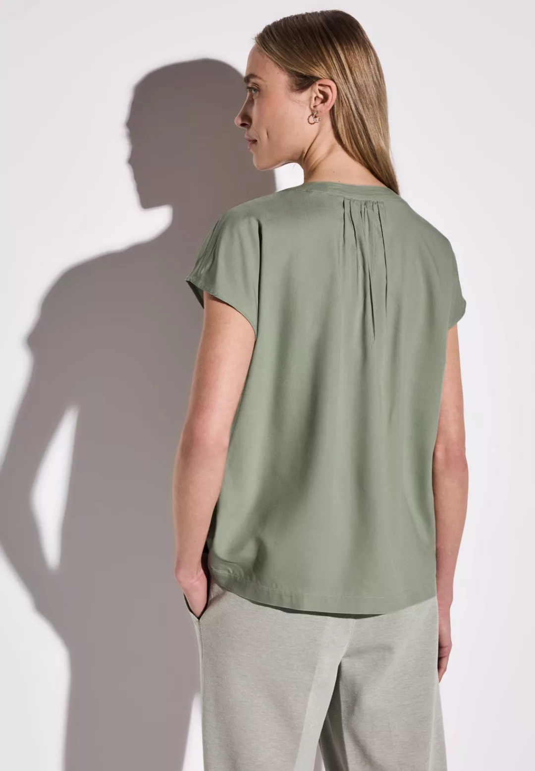 STREET ONE Hemdbluse, aus softer Viskose günstig online kaufen