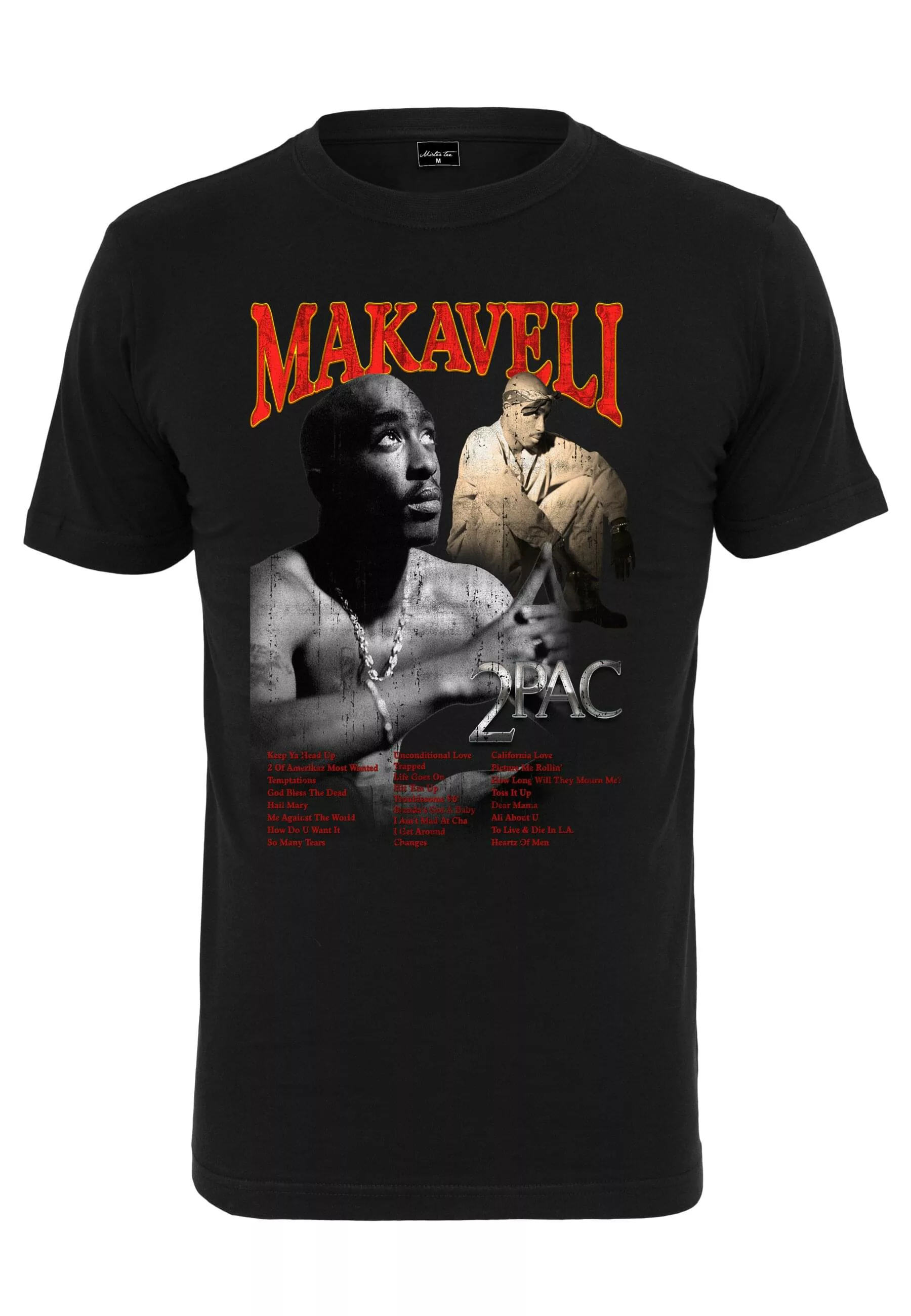 MisterTee T-Shirt "MisterTee Herren Tupac Makaveli Tee" günstig online kaufen