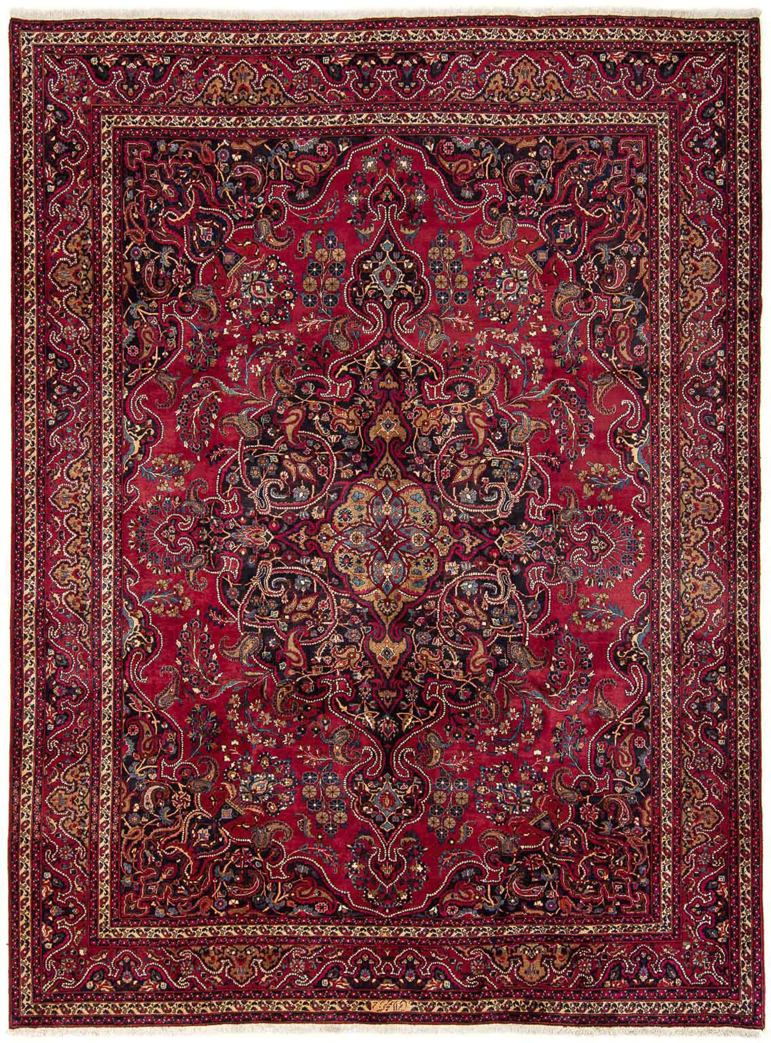 morgenland Orientteppich »Perser - Classic - 383 x 312 cm - rot«, rechtecki günstig online kaufen