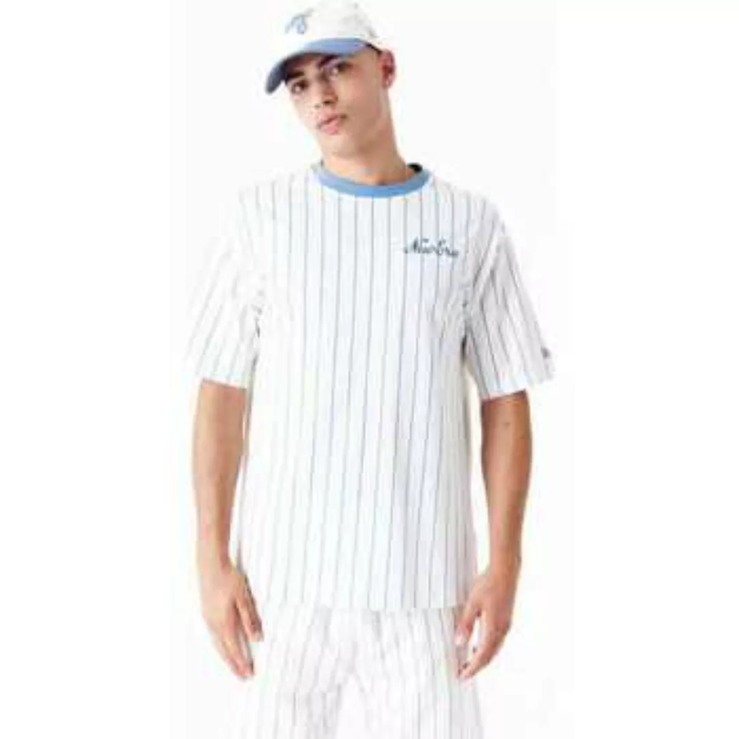 New-Era  T-Shirts & Poloshirts Ne pinstripe os tee newera günstig online kaufen