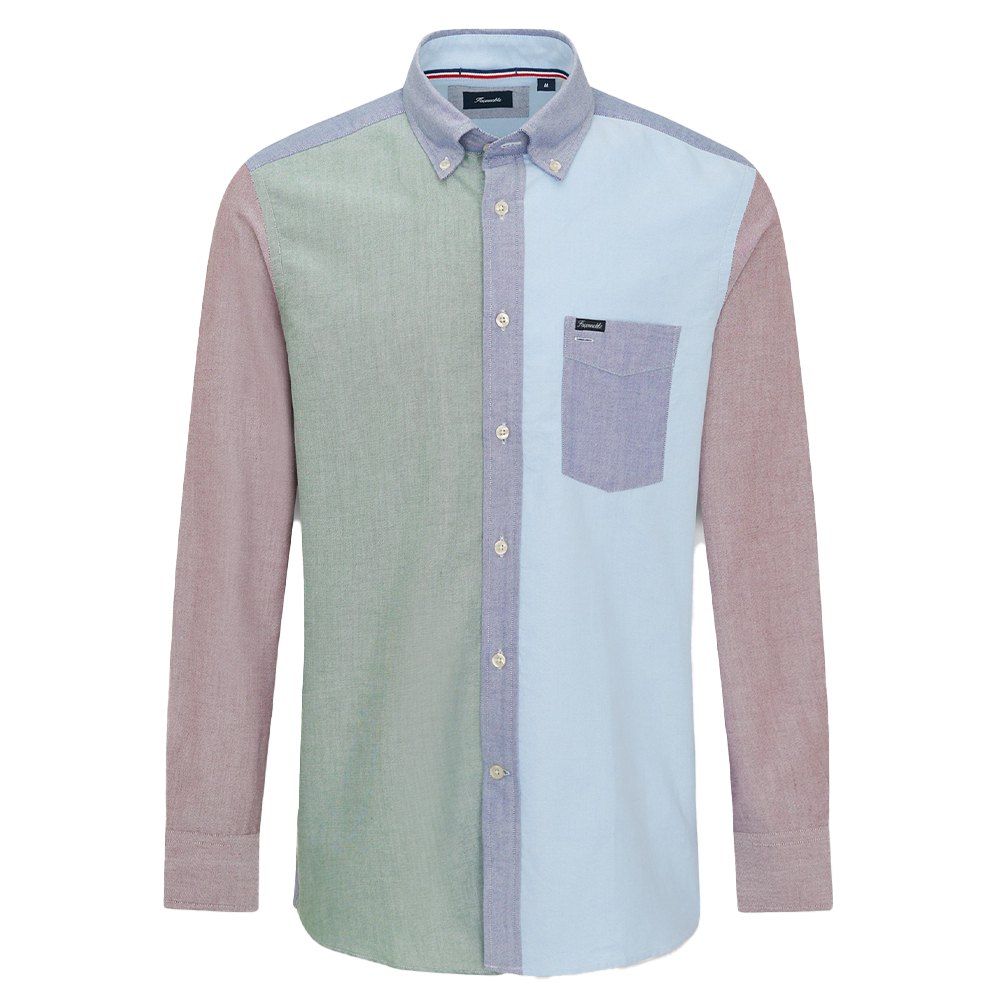 FaÇonnable Club Bd Asymetric Oxford Multi Shirt L Multi günstig online kaufen