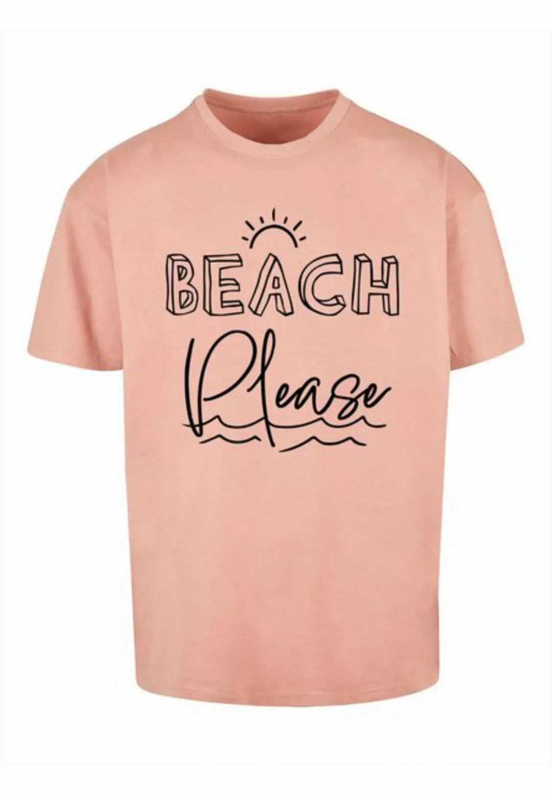 Merchcode T-Shirt Merchcode Herren Beach Please Heavy Oversized Tee (1-tlg) günstig online kaufen