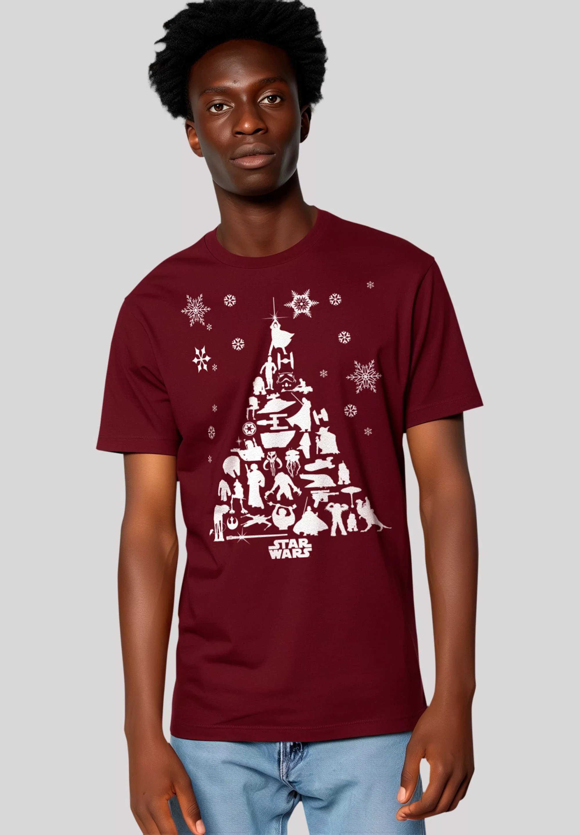 F4NT4STIC T-Shirt "Star Wars Christmas Tree", Premium Qualität günstig online kaufen