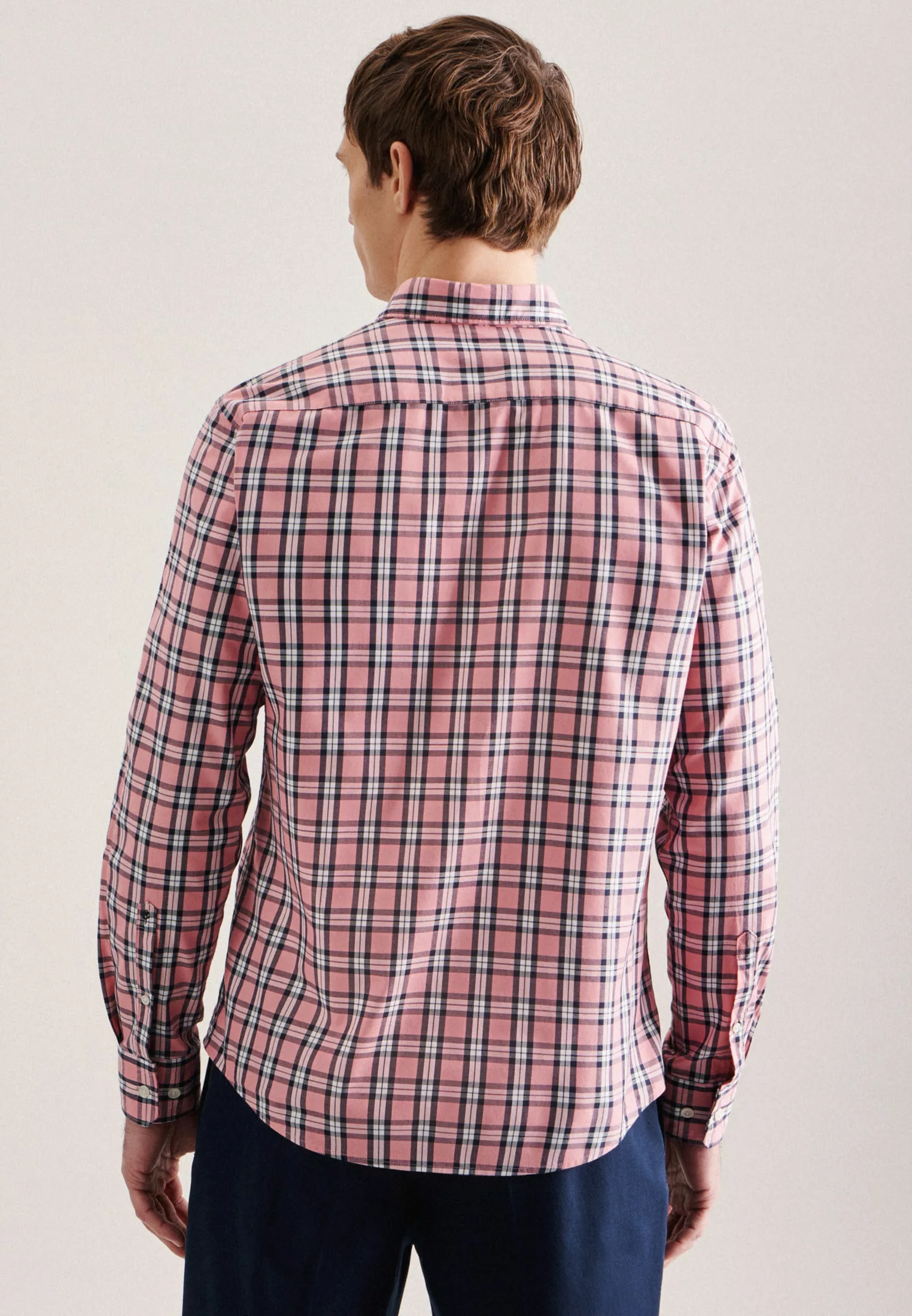 seidensticker Businesshemd "Schwarze Rose", Regular Langarm Button-Down-Kra günstig online kaufen