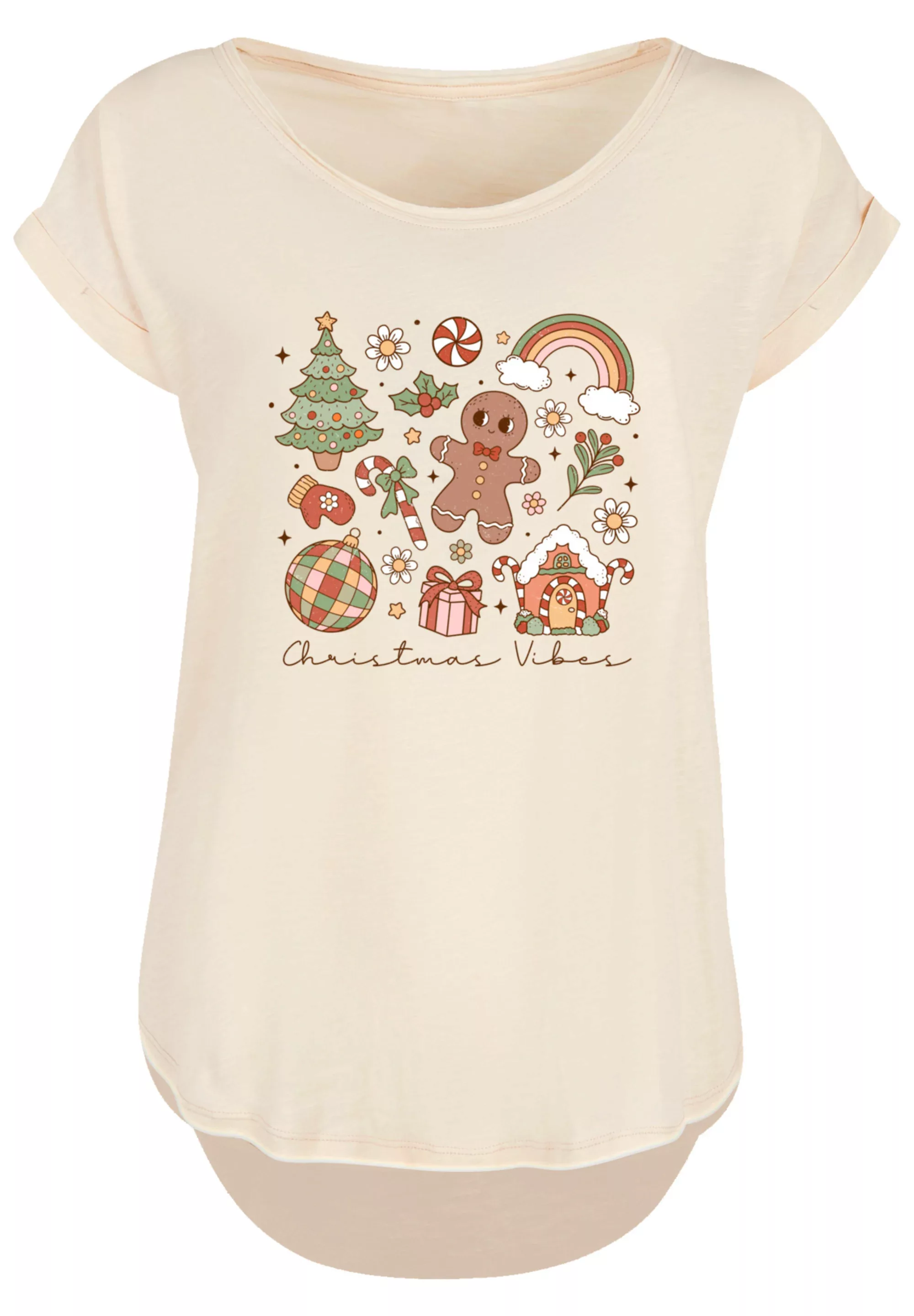 F4NT4STIC T-Shirt "Weihnachten Vibes Cozy Cute Winter", Premium Qualität, W günstig online kaufen