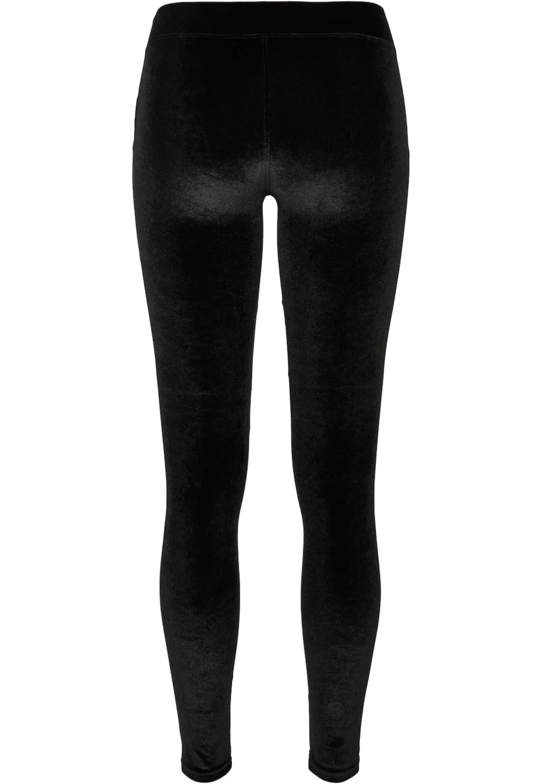 URBAN CLASSICS Leggings "Urban Classics Damen Ladies Velvet Tech Mesh Leggi günstig online kaufen