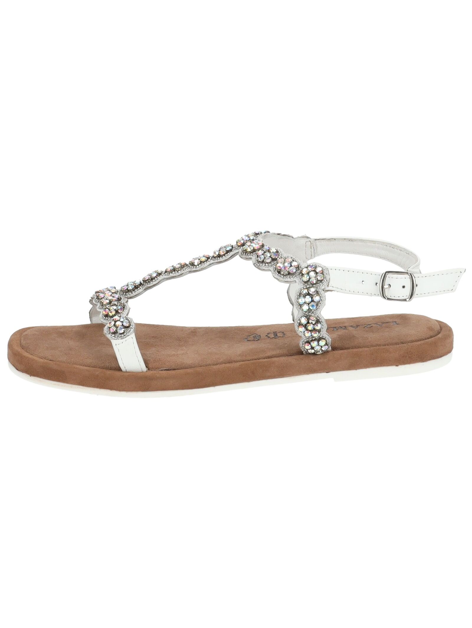 Lazamani Riemchensandale "Lazamani Sandalen Leder/Textil" günstig online kaufen