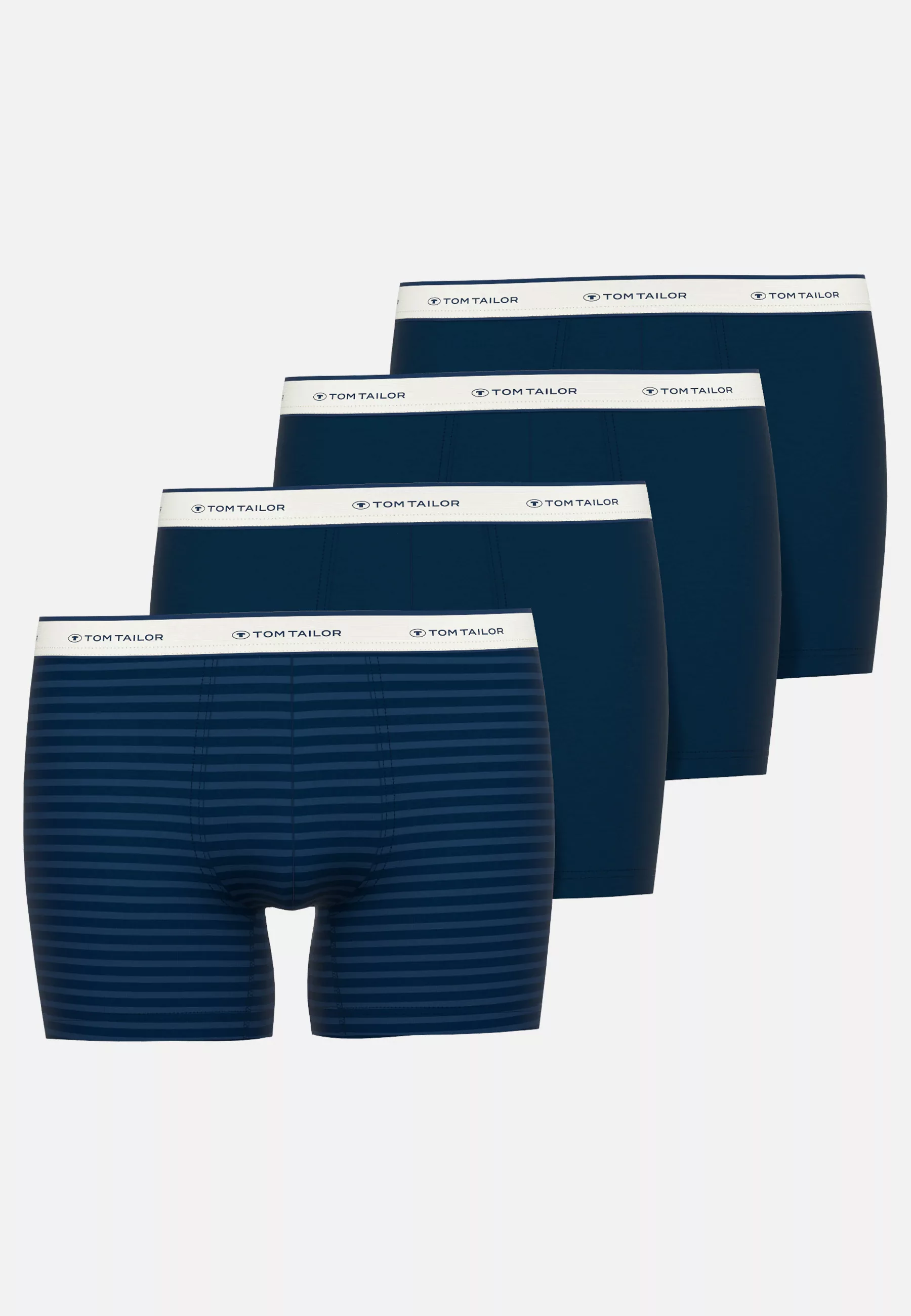 TOM TAILOR Boxershorts "Kentucky", (4er Pack), weich, elastisch, bequem, en günstig online kaufen