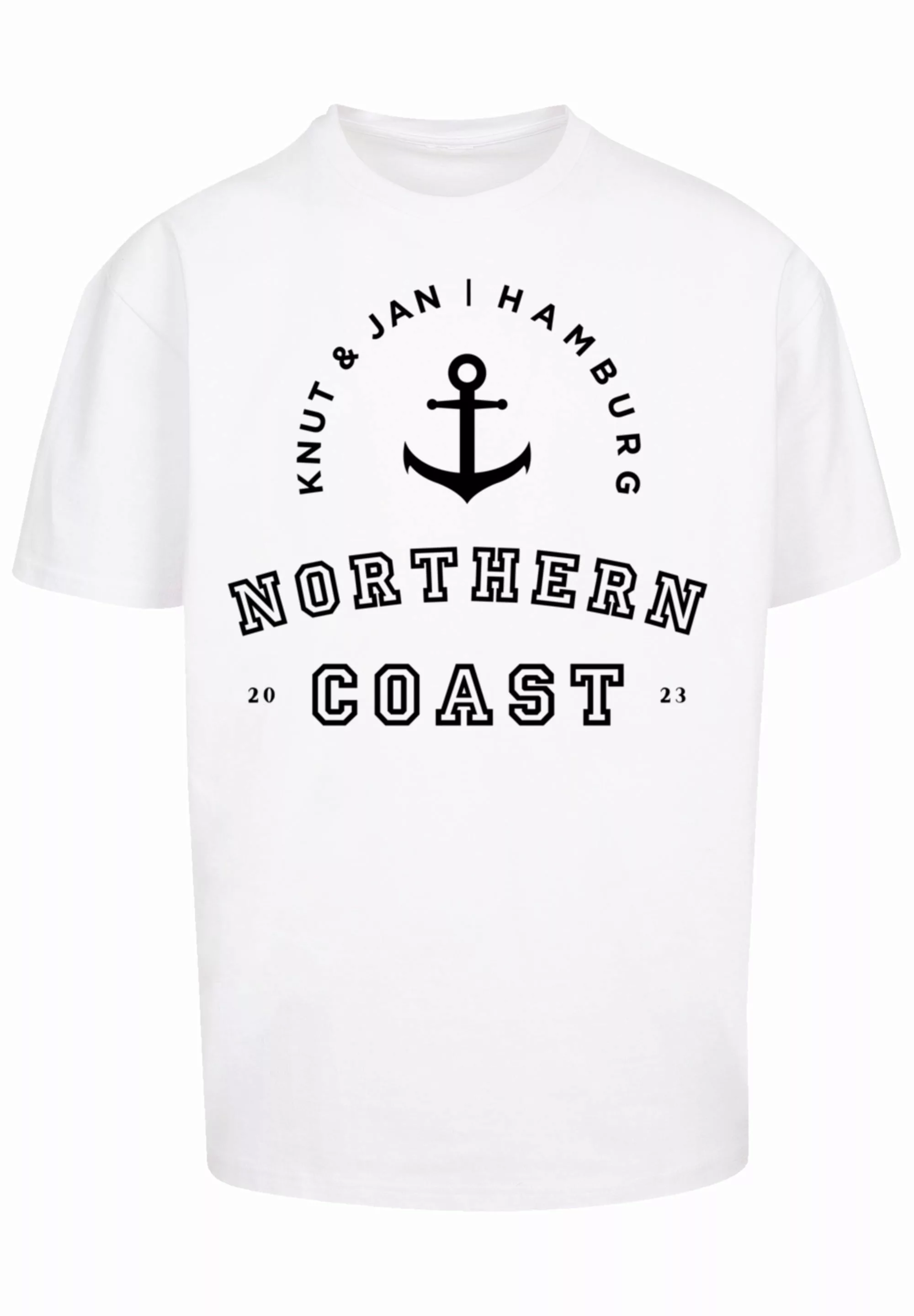 F4NT4STIC T-Shirt "Northern Coast Nordsee Knut & Jan Hamburg", Print günstig online kaufen