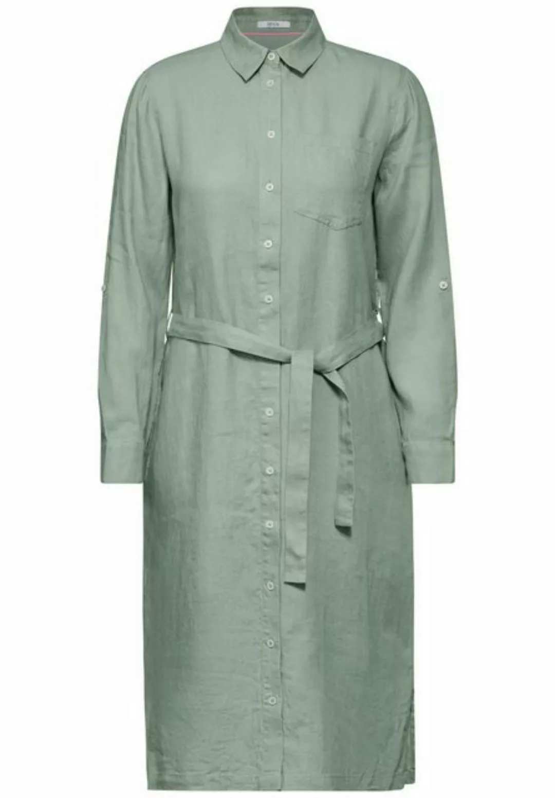 Cecil Sommerkleid LINEN_Solid Shirt Dress günstig online kaufen