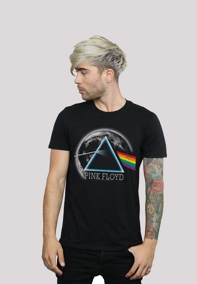 F4NT4STIC T-Shirt Pink Floyd Dark Side of The Moon Distressed Print günstig online kaufen