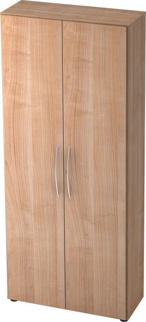 HAMMERBACHER Mehrzweckschrank Schrank 5 OH B 800 mm Nussbaum günstig online kaufen