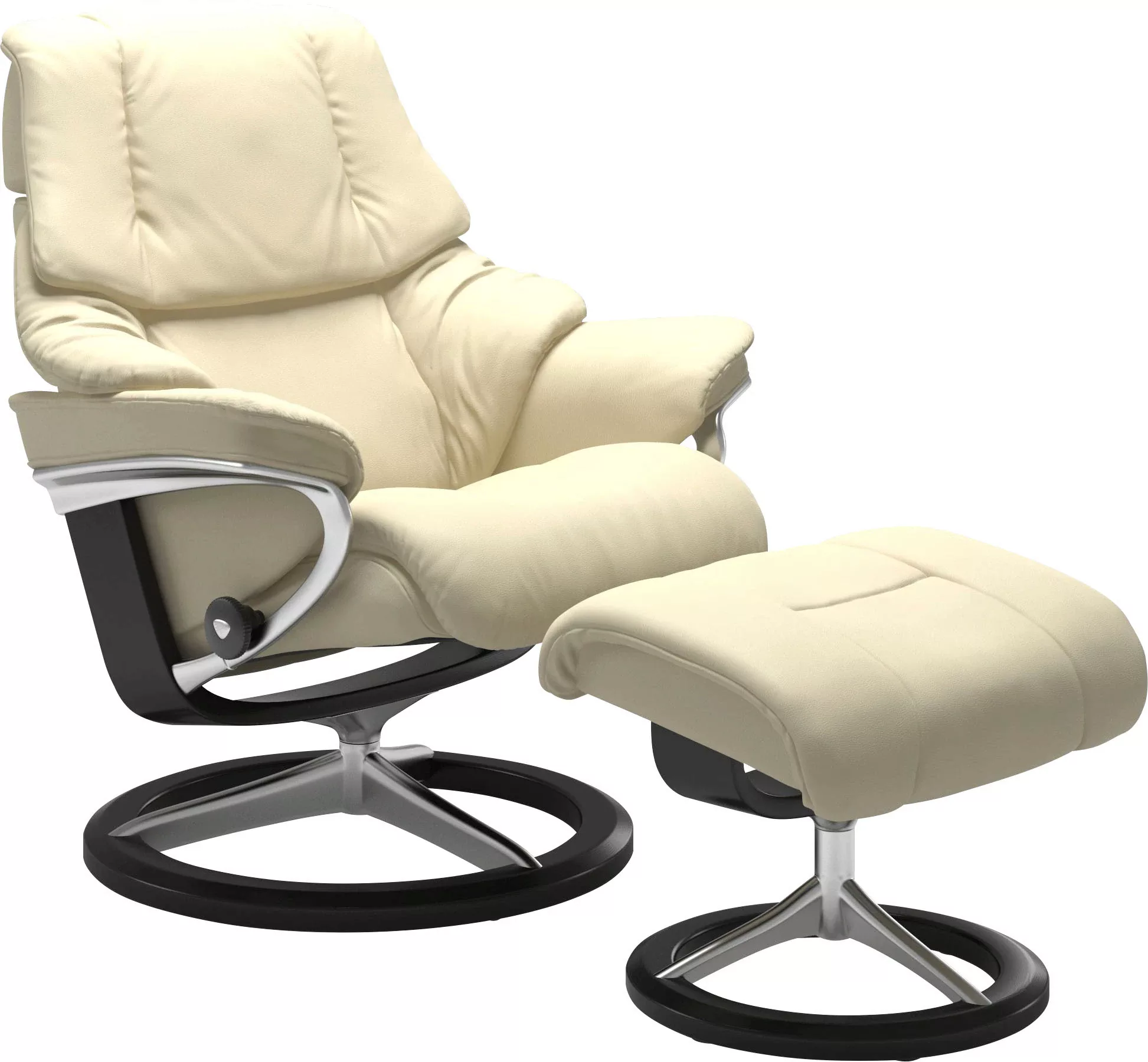 Stressless Fußhocker "Reno", mit Signature Base, Gestell Schwarz günstig online kaufen