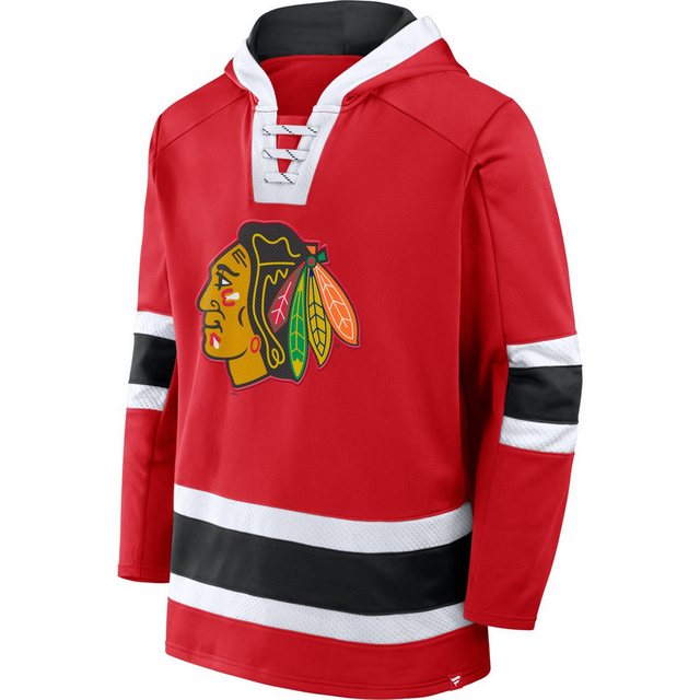 Fanatics Kapuzenpullover Chicago Blackhawks NHL Laced Hockey günstig online kaufen