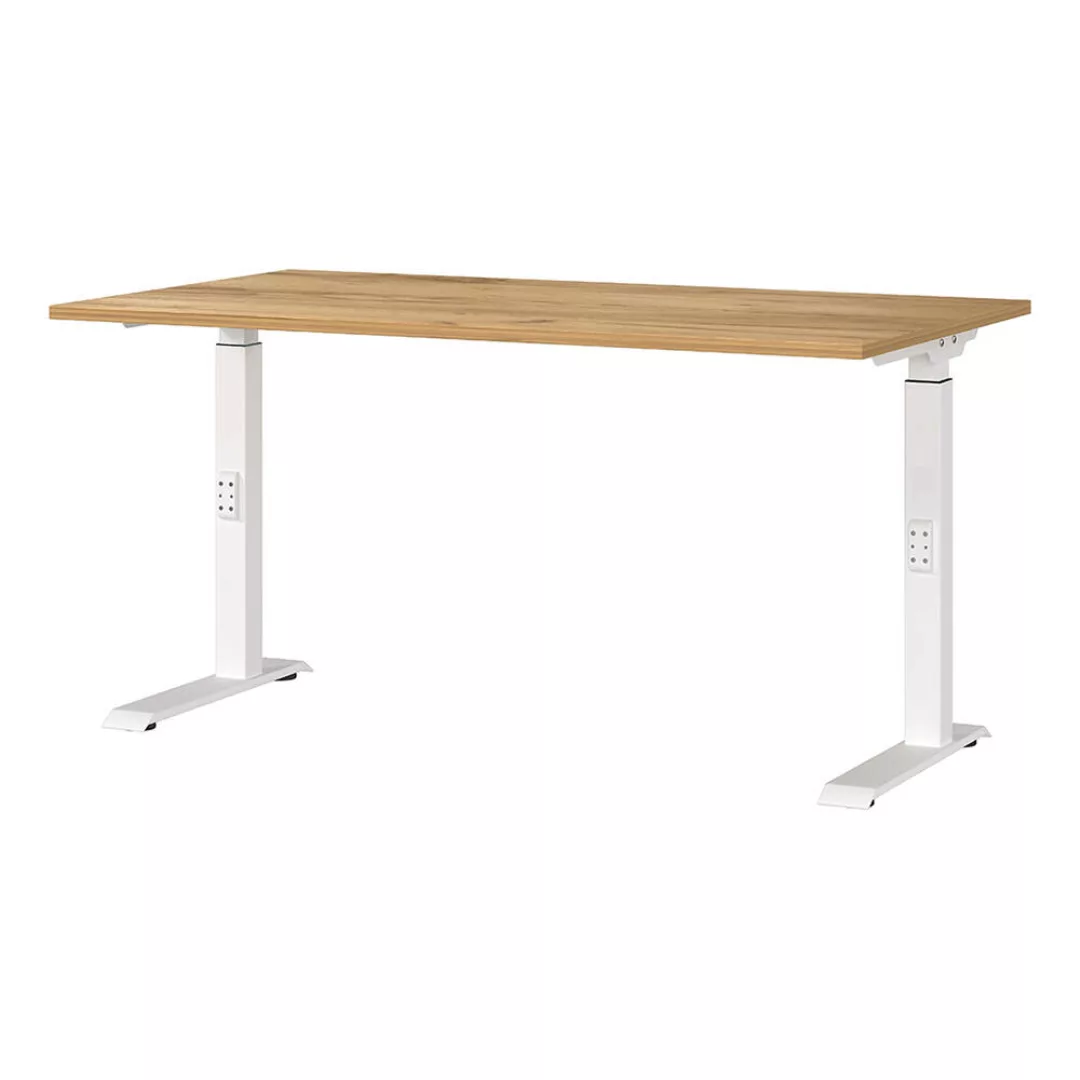 Schreibtisch 140cm, Eiche, MEMPHIS-01 günstig online kaufen