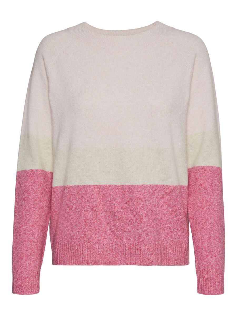 VERO MODA Colourblock- Bluse Damen Pink günstig online kaufen