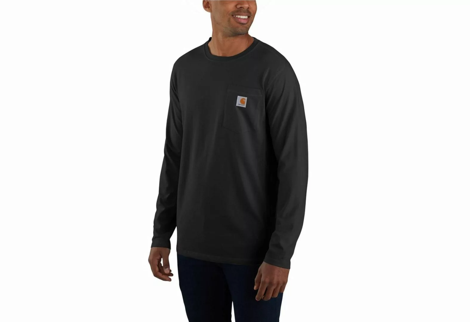 Carhartt Longsleeve Carhartt FORCE FLEX POCKET T-SHIRT L/S 104617 (1-tlg) günstig online kaufen