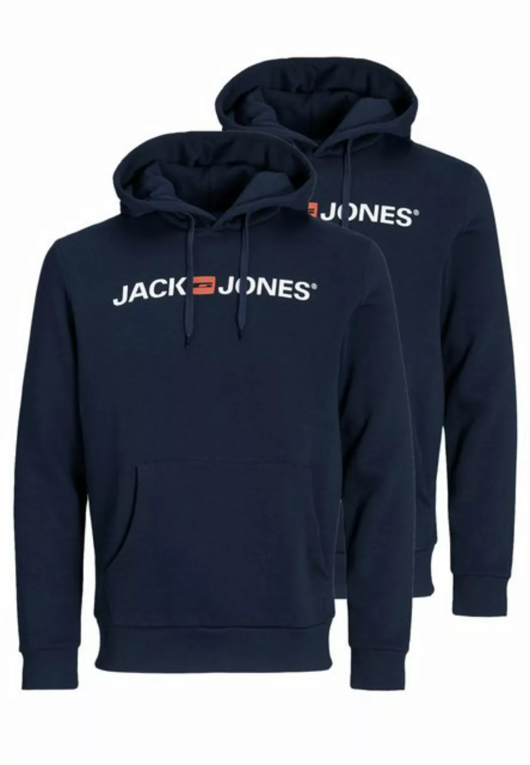 Jack & Jones Hoodie 2er Pack Corp (Spar-Set, 2-tlg) Sweatshirt / Hoodie - B günstig online kaufen