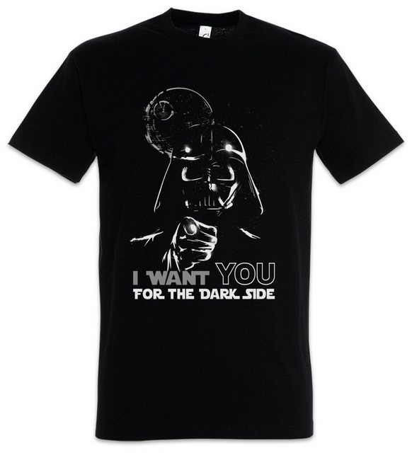 Urban Backwoods Print-Shirt I Want You For The Dark Side Herren T-Shirt Dar günstig online kaufen