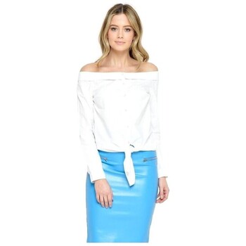 Only  Blusen Julia Off Shoulder Shirt - White günstig online kaufen