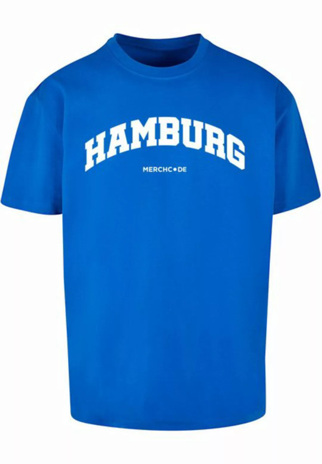 Merchcode T-Shirt Merchcode Herren Hamburg Wording - Heavy Oversize Tee (1- günstig online kaufen