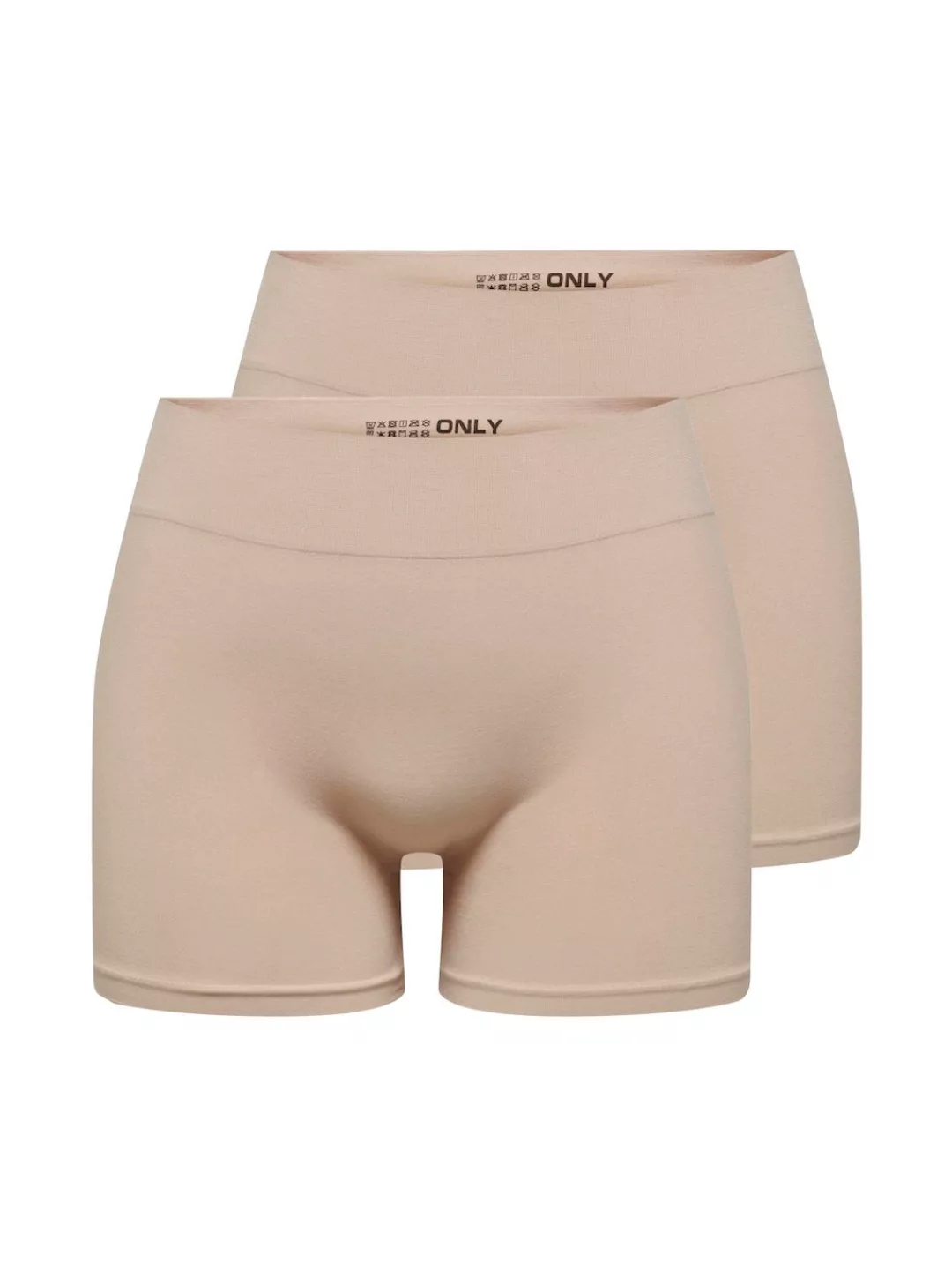 ONLY Hotpants "ONLVICKY S-LESS MINI SHORTS 2-PACK", (Packung, 2 tlg.) günstig online kaufen