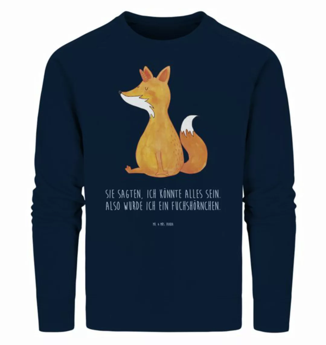 Mr. & Mrs. Panda Longpullover Größe S Einhorn Fuchs - French Navy - Geschen günstig online kaufen