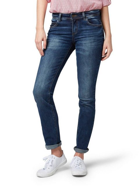 TOM TAILOR Straight-Jeans Alexa Straight in 5-Pocket-Form günstig online kaufen