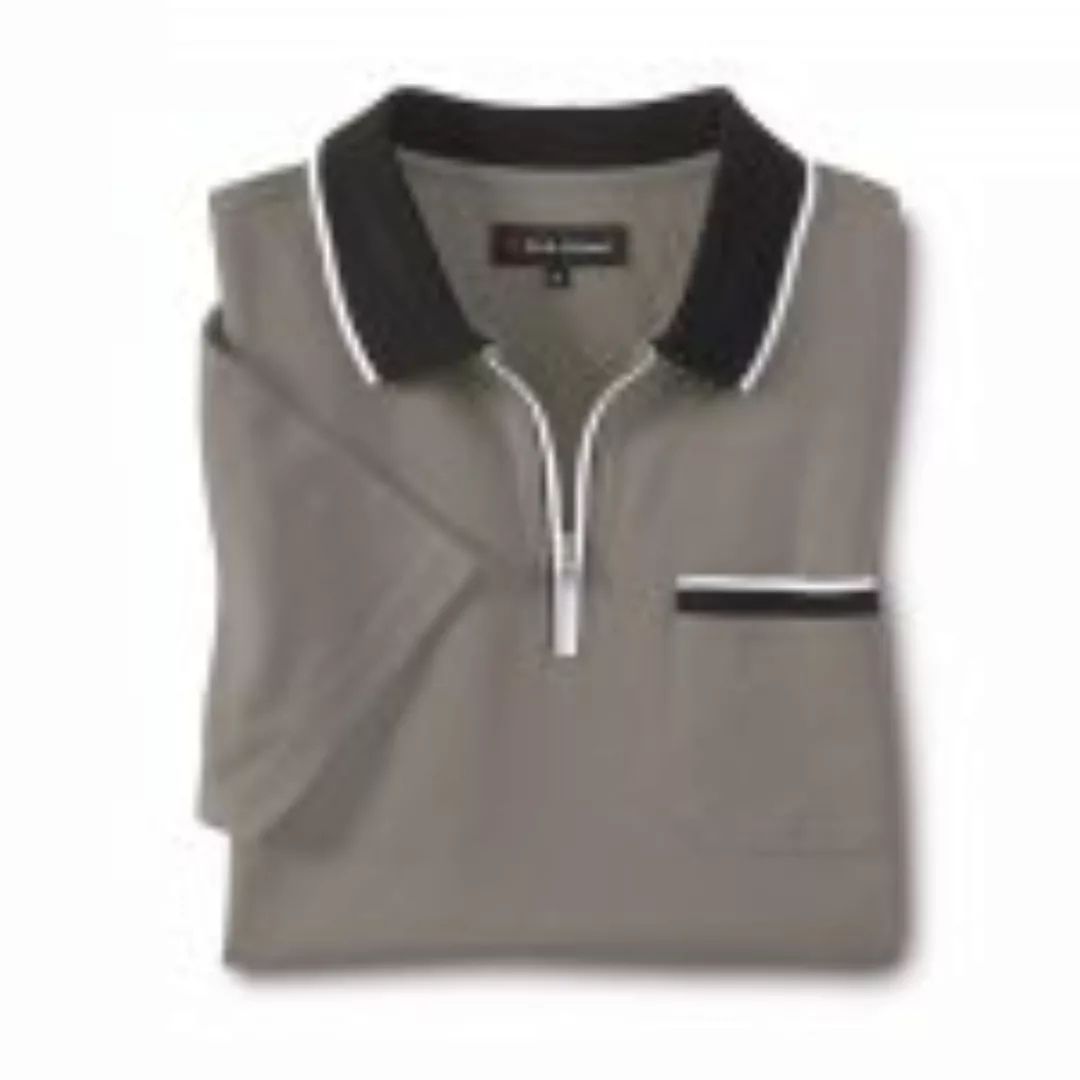 Komfort Poloshirt, schwarz günstig online kaufen