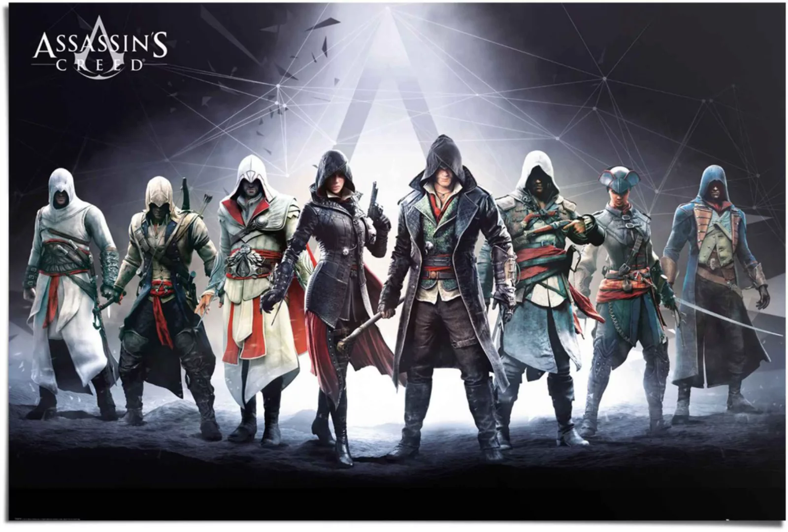 Reinders Poster "Assassin`s Creed Charaktere", (1 St.) günstig online kaufen