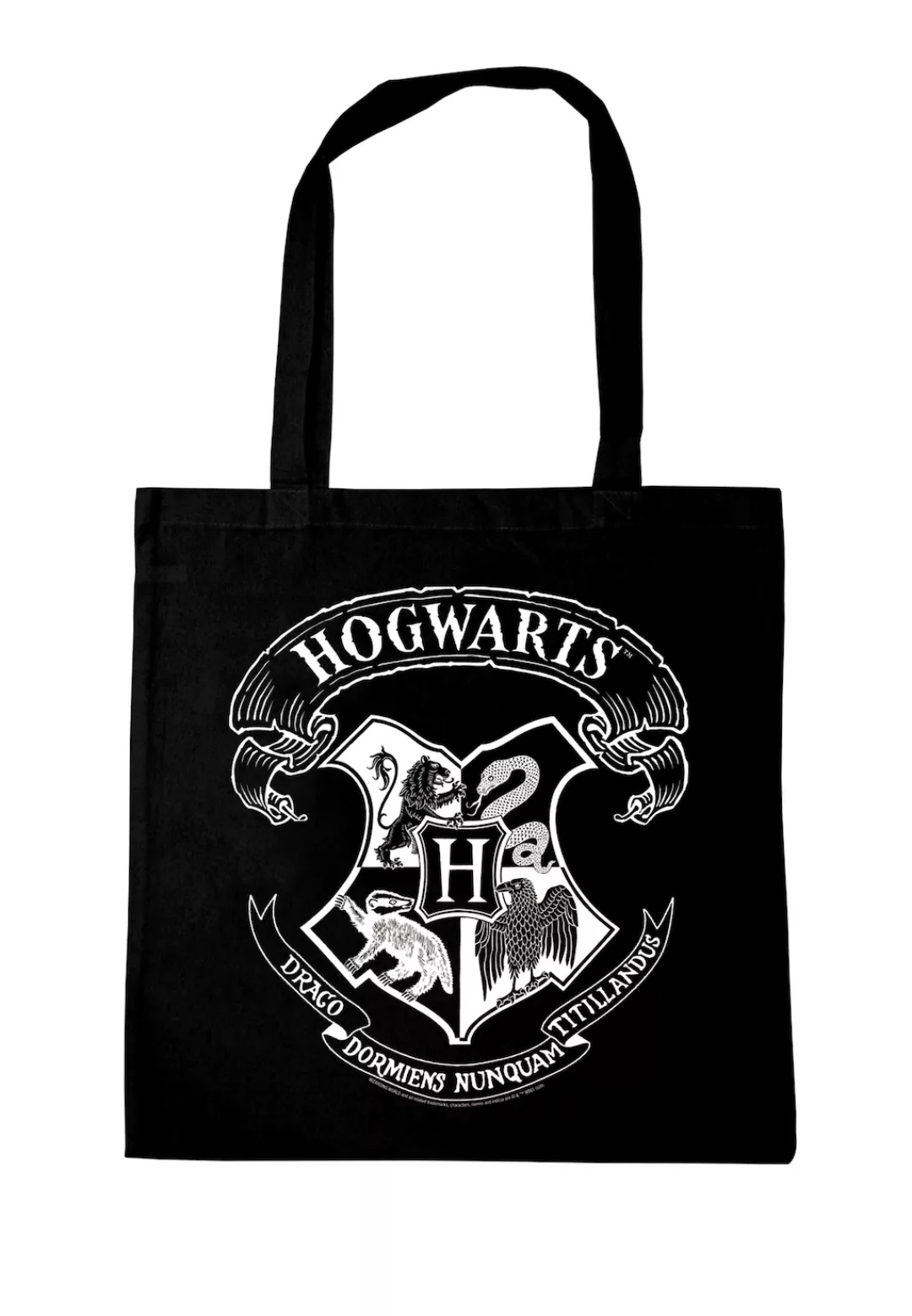 LOGOSHIRT Henkeltasche "Baumwolltasche", mit schickem Hogwarts-Logo günstig online kaufen