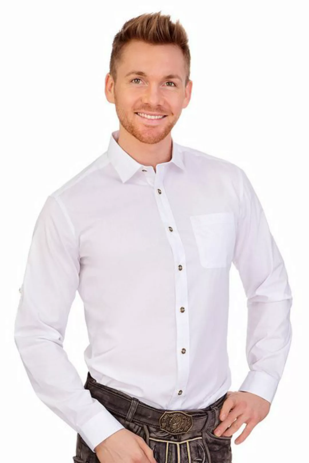 Spieth & Wensky Trachtenhemd Trachtenhemd - NUNZIO LA - weiß günstig online kaufen