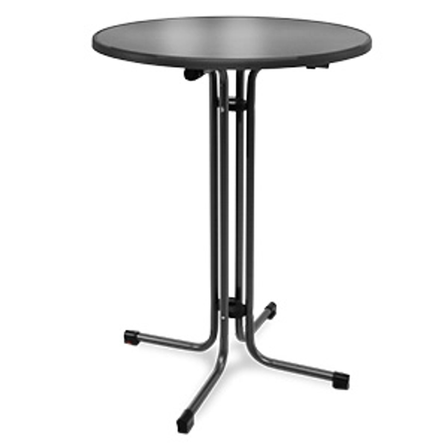 Beautissu Bellini Stehtisch Ø80xH110cm Schwarz günstig online kaufen